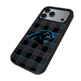 Carolina Panthers Plaid MagSafe Compatible Phone Case for Apple iPhone 17 Series