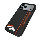 Denver Broncos Personalized Sidebard MagSafe Compatible Phone Case for Apple iPhone 17 Series