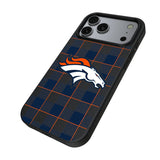Denver Broncos Plaid MagSafe Compatible Phone Case for Apple iPhone 17 Series
