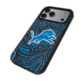 Detroit Lions Paisley MagSafe Compatible Phone Case for Apple iPhone 17 Series
