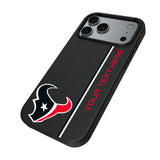 Houston Texans Personalized Sidebard MagSafe Compatible Phone Case for Apple iPhone 17 Series