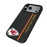 Kansas City Chiefs Personalized Sidebard MagSafe Compatible Phone Case for Apple iPhone 17 Series