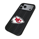 Kansas City Chiefs Text Backdrop MagSafe Compatible Phone Case for Apple iPhone 17 Series