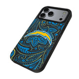 Los Angeles Chargers Paisley MagSafe Compatible Phone Case for Apple iPhone 17 Series