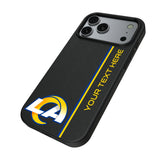 Los Angeles Rams Personalized Sidebard MagSafe Compatible Phone Case for Apple iPhone 17 Series