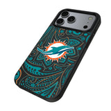Miami Dolphins Paisley MagSafe Compatible Phone Case for Apple iPhone 17 Series