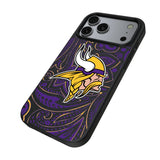 Minnesota Vikings Paisley MagSafe Compatible Phone Case for Apple iPhone 17 Series