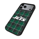 New York Jets Plaid MagSafe Compatible Phone Case for Apple iPhone 17 Series