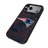 New England Patriots Paisley MagSafe Compatible Phone Case for Apple iPhone 17 Series