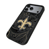 New Orleans Saints Paisley MagSafe Compatible Phone Case for Apple iPhone 17 Series