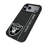 Las Vegas Raiders Personalized Sidebard MagSafe Compatible Phone Case for Apple iPhone 17 Series