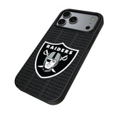 Las Vegas Raiders Text Backdrop MagSafe Compatible Phone Case for Apple iPhone 17 Series