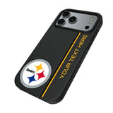 Pittsburgh Steelers Personalized Sidebard MagSafe Compatible Phone Case for Apple iPhone 17 Series