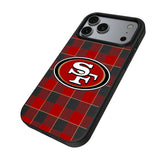 San Francisco 49ers Plaid MagSafe Compatible Phone Case for Apple iPhone 17 Series