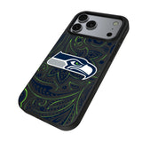 Seattle Seahawks Paisley MagSafe Compatible Phone Case for Apple iPhone 17 Series