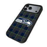 Seattle Seahawks Plaid MagSafe Compatible Phone Case for Apple iPhone 17 Series