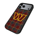 Washington Commanders Plaid MagSafe Compatible Phone Case for Apple iPhone 17 Series