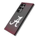 University of Alabama Crimson Tide Script A Linen MagSafe Compatible Phone Case-1