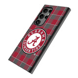 University of Alabama Crimson Tide Plaid MagSafe Compatible Phone Case-1