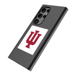 Indiana University Hoosiers Text Backdrop MagSafe Compatible Phone Case for Samsung Galaxy