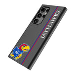 University of Kansas Jayhawks Sidebar MagSafe Compatible Phone Case for Samsung Galaxy