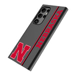 University of Nebraska Huskers Block N Sidebar MagSafe Compatible Phone Case for Samsung Galaxy