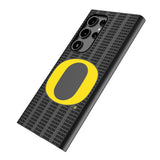 University of Oregon Ducks Text Backdrop MagSafe Compatible Phone Case-1