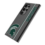 Michigan State University Spartans Sidebar MagSafe Compatible Phone Case for Samsung Galaxy