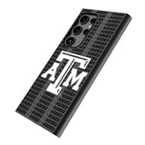 Texas A&M University Aggies Text Backdrop MagSafe Compatible Phone Case for Samsung Galaxy
