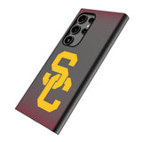 University of Southern California Trojans Linen MagSafe Compatible Phone Case for Samsung Galaxy