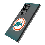 Miami Dolphins 1966-1973 Historic Collection Linen MagSafe Compatible Phone Case for Samsung Galaxy
