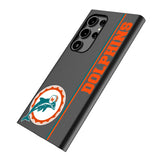 Miami Dolphins 1966-1973 Historic Collection Sidebar MagSafe Compatible Phone Case for Samsung Galaxy