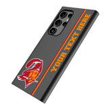Tampa Bay Buccaneers Historic Collection Personalized Sidebard MagSafe Compatible Phone Case for Samsung Galaxy