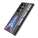 Houston Oilers Historic Collection Personalized Sidebard MagSafe Compatible Phone Case for Samsung Galaxy