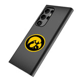 University of Iowa Hawkeyes Linen MagSafe Compatible Phone Case for Samsung Galaxy