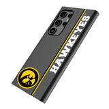 University of Iowa Hawkeyes Sidebar MagSafe Compatible Phone Case for Samsung Galaxy
