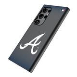 Atlanta Braves Linen MagSafe Compatible Phone Case for Samsung Galaxy