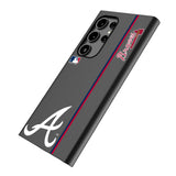 Atlanta Braves Sidebar MagSafe Compatible Phone Case for Samsung Galaxy