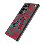 Arizona Diamondbacks Paisley MagSafe Compatible Phone Case for Samsung Galaxy-1