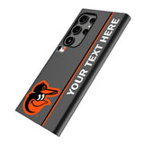 Baltimore Orioles Personalized Sidebard MagSafe Compatible Phone Case for Samsung Galaxy