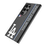 LA Dodgers Personalized Sidebard MagSafe Compatible Phone Case for Samsung Galaxy