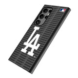 LA Dodgers Text Backdrop MagSafe Compatible Phone Case for Samsung Galaxy