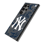 New York Yankees Paisley MagSafe Compatible Phone Case for Samsung Galaxy
