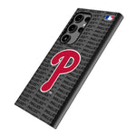 Philadelphia Phillies Text Backdrop MagSafe Compatible Phone Case-1