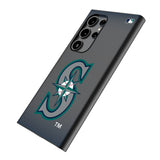 Seattle Mariners Linen MagSafe Compatible Phone Case for Samsung Galaxy