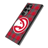 Atlanta Hawks Plaid MagSafe Compatible Phone Case-1