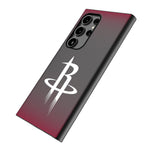 Houston Rockets Linen MagSafe Compatible Phone Case for Samsung Galaxy