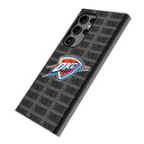 Oklahoma City Thunder Text Backdrop MagSafe Compatible Phone Case for Samsung Galaxy