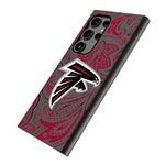 Atlanta Falcons Paisley MagSafe Compatible Phone Case for Samsung Galaxy