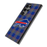 Buffalo Bills Plaid MagSafe Compatible Phone Case for Samsung Galaxy